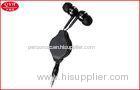 80cm length 3.5mm jack Retractable Earbuds Flat PU cable reel for Earphone