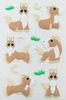 Custom 3D Animal Dimensional Puffy Stickers For children Cartoon Design
