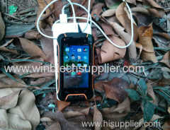 4inch QUAD CORE waterproof oem smart phone order welcome v-3 factory supplier ru-gged phone