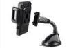 Adjustable Touch Black Metal Phone Holder / Windshield Suction Cup Car Holder Mount