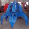 Hydraulic Blue Peel Grab Bucket / Grab Crane For Garbage Burning Processing