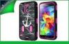 Hybrid 2 In 1 Samsung Mobile Phone Cases For Galaxy S5 Shockproof Case