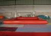 Red Rectangle Blow Up Swimming Pool With Fire Resistant 0.9mm PVC Tarpaulin