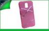 TPU Galaxy S5 Samsung Mobile Phone Cases Rose , Pink With Water-proof