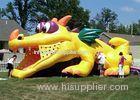 Durable Outdoor Commercial Inflatable Slide, Cheap Inflatable Crocodile Slide For Playing