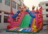 Lovely Cartoon Commercial Inflatable Slide , Kids Inflatable Slides For Park