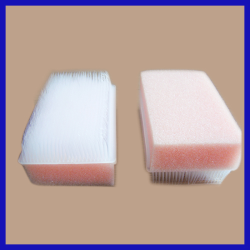 Disposable sponge hand washing brush