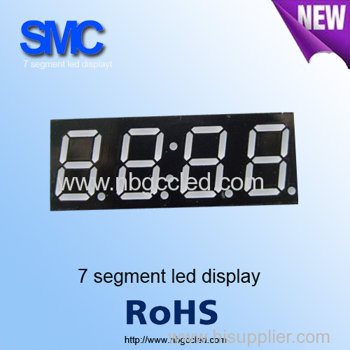 0.39inch 4 Digit 7 Segment Display white color