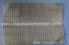 golden leaf brass mesh