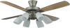 48&quot;decorative ceiling fan with light