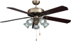 60&quot;decorative ceiling fan with light