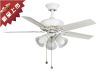 NEW 42&quot;decorative ceiling fan with light