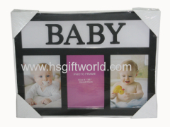 3 opening plastic injection photo frame No.BH0016C