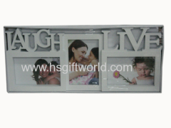 3 opening plastic injection photo frame No.BH0018