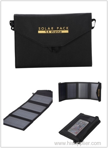 14w Portable Folding Solar Phone Charging Chargers