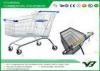 European Style Supermarket personal shopping cart with wheels , Large Capacity