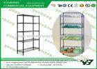 Space Practical Grocery Rack / Wire Display Racks for boutique store or home