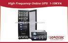 Rack Mount 1 - 10 KVA Pure High Frequency online UPS with voltage adjustment 220 230 240 V