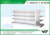 Durable Supermarket , retail racking and shelving Pegboard Panel / H Holes Upright
