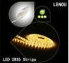 High Lumens 14 Watt 2835 Flexible LED Strip Lights Cold White With Die Cast Aluminum Alloy