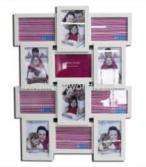 12 opening plastic injection photo frame No.HT4612