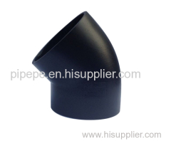 HDPE 45 degree Elbow fittings