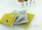 Strong friction stainless steel scouring pads for bathtub remove stains