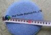 High Absorbent Blue Round Microfiber Car Wash Sponge Easy to Clean
