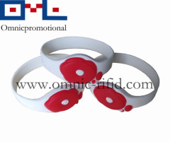 RFID Silicone wristband chip Available at 125KHz/13. 56MHz/915MHz: