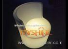Durable PE LED Bar Furniture / LED Bar Chairs With Backs For Club , Pub , Party