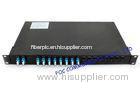 Rack Mount Wavelength Division Multiplexer with 1310 / 1550nm , High channel isolation
