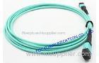 MPO OM3 Fiber Optical Patch Cord Excellent Performance For FTTX