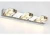 Bridgelux high power 9W LED Crystal Bathroom Wall Lights 3 lights 50 / 60 Hz