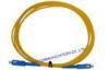 High Presion Ferrule Fiber Optical Patch Cord , OM4 Simplex Fiber Patch Cord