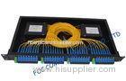 Rack Mount Fiber PLC Splitter 1x8 Full Loaded with 4pcs for FTTX