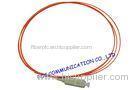 Fiber Optic Network MM 62.5 / 125um Fiber Optic Pigtail OEM SC Simplex