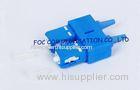 Duplex 0.9mm MPO LC Optical Fiber Connectors For WAN And LAN