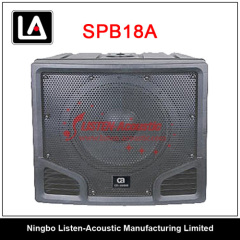 18'' high power subwoofer system & plastic tooling cabinet
