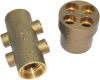 Forged brass valve components