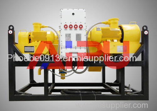 Drilling mud solids control-centrfuge