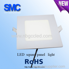 high brightness 8W led square panel light led ceiling light