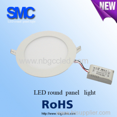 Round Non-Dimmable LED Recessed Ceiling Panel Lights 18W Natural White 1450Lumen