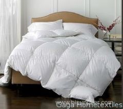 T230 Polyester Hypoallergenic White Duck Feather Quilt