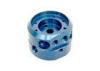 Blue Anodizing 5 Axis CNC Milling Electronic Parts with SGS Approved