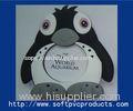 Lovely Penguin Personalised Soft PVC Photo Frame for Promotional gifts , Decoration