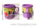 Colorful Logo Printed decorative Custom Coffee Mugs Funny / Picture Coffee Mugs for Kids