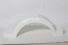 white plastic yacht fender