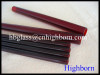 red quartz glass tube