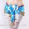 Beautiful Belly Dance Hip Scarves Decorated With Coins For adult / children