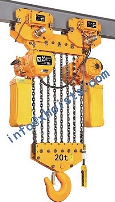 Electric lifting hoist 15Ton-25Ton (With Electric Trolley)